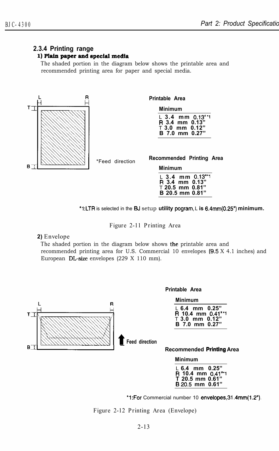 Canon BubbleJet BJC-4300 Service Manual-3